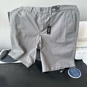 Men’s New Express shorts.  Gray
